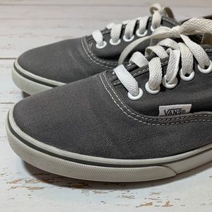 Gray Unisex Authentic Lo-Pro Vans in Pewter